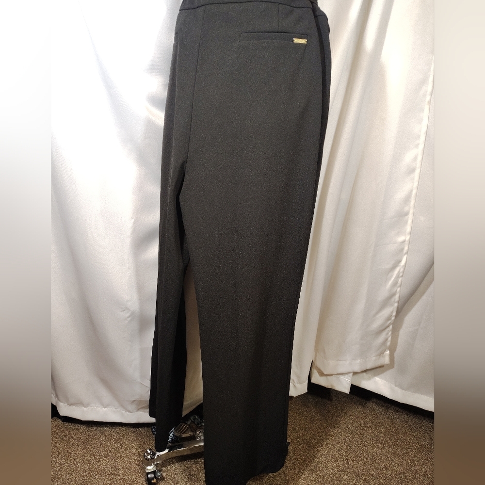 Anne Klein TAG Pants, Women Black Straight Leg, Zipper, Pockets,  Flat Front,14 - Picture 4 of 14